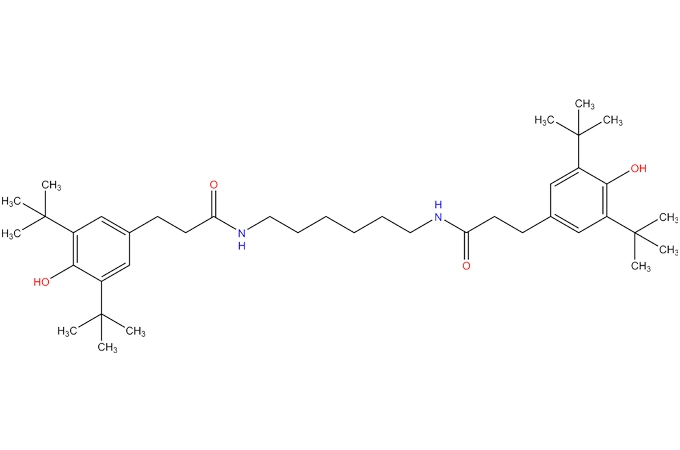 N, hexa- Hexamethylenebis(3,5-di-tert-butyl-4-hydroxyhydrocinnamamide)