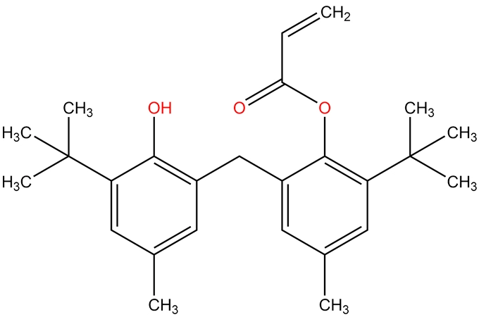 2,2-metilenbis (4-methyl-6-tert-butylphenol) akrilat
