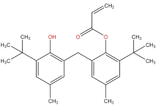 2,2-metilenbis (4-methyl-6-tert-butylphenol) akrilat