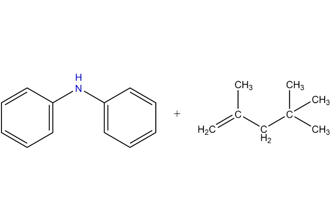 Benzenamine, n-fenil-, % 2,4, 4-trimetilpenten ile reaksiyon ürünleri