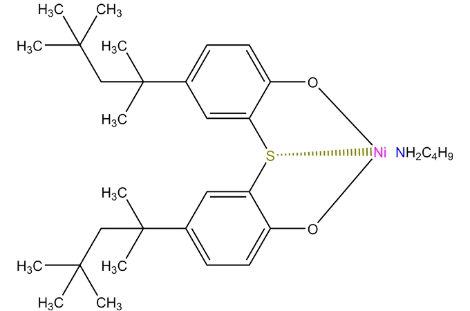 [2,2 '-Thiobis(4-t-octylphenolato)]-n-butilamin nikel