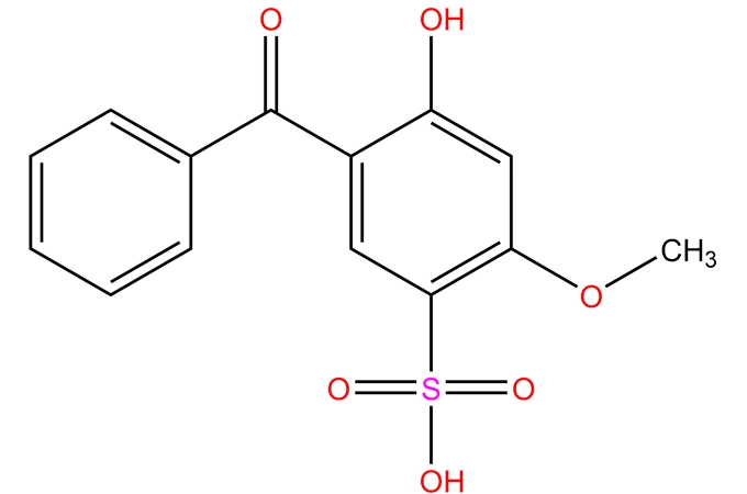 2-Hydroxy-4-methoxy-benzophenone-5-sulphonic asit