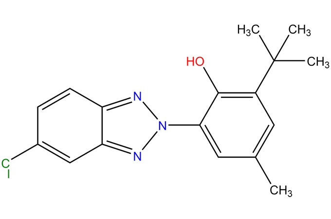 '2-(2 '-hydroxy-3'-t-butyl-5 '-metilfenil)-5-klorobenzotriazol