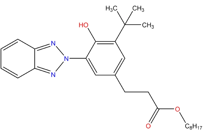 3-(2h-benzotriazolil)-5-(1,1-di-metiletil)-4-hydroxy-benzenepropanoic asit octyl esterleri