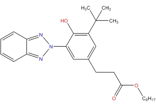 3-(2h-benzotriazolil)-5-(1,1-di-metiletil)-4-hydroxy-benzenepropanoic asit octyl esterleri