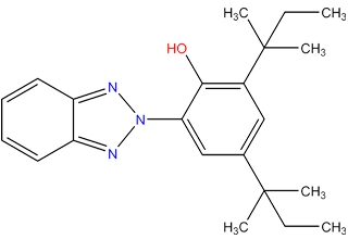 2-(2 '-hydroxy-3',5 '-di-t-amilfenil) benzotriazol; 2-(2H-Benzotriazol-2-yl)-4,6-ditertpentylphenol