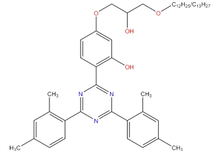 Reaksiyon ürünleri 2-(4,6-bis (2,4-dimetilfenil)-1,3, 5-triazin-2-il)-5-hidroksifenol ((% C10-16, % C12-13 alkiloksi) metilde) oksiran