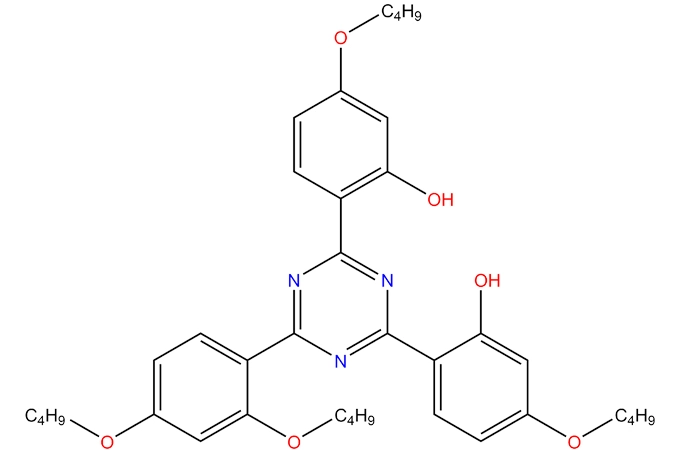 5-butoxy-2-[4-(4-butoxy-2-hydroxyphenyl)-6-(2,4-dibutoxyphenyl)-1,3,5-triazin-2-yl] fenol