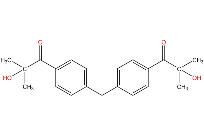 2-hidroksi-1-(4-(4-(2-hydroxy-2-methylpropionyl) benzil) fenil)-2-metilpropan-1-one
