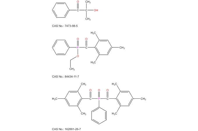Omnirad 1173 Omnirad TPO-L Omnirad 819 karışımı