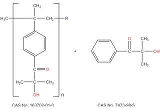 Oligomerik alfa hidroksi keton (70% wt) ve 2-hydroxy-2-methylpropiophenone (30% wt)