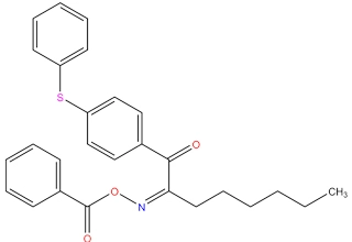 1-[4-(feniltiyo) fenil]-1,2-oktandion 2-(o-benzoiloksim)