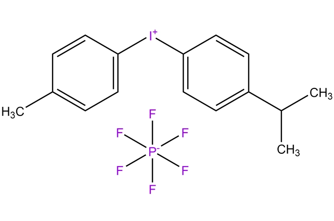 [4-(1-metiletil) fenil](4-metilfenil) iyodonyum, hexafluorofosfat