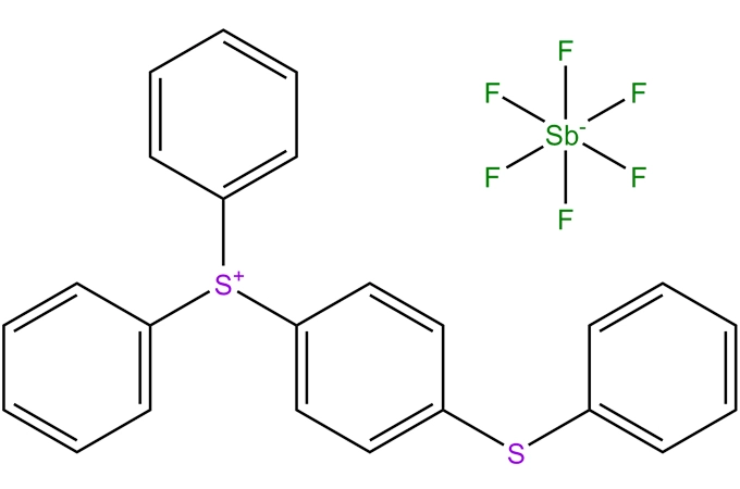 Difenil (4-feniltiyo) fenilsufonium hafluoroantimonat