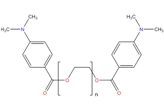 Poli (etilen glikol) bis (p-dimetilaminobenzoat)
