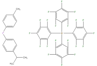 (4-izopropilfenil) (p-tolil) iodoniumtetrakis (pentaflorofenil) borat