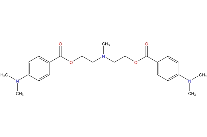1,1 ′-[(Methylimino)di-2,1-ethanediyl] bis[4-(dimetilamino) benzoat]