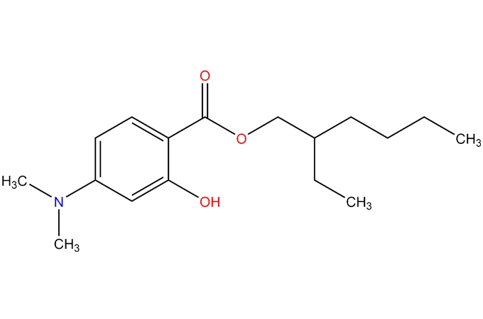 2-etilheksil 4-(dimetilamino) benzoat