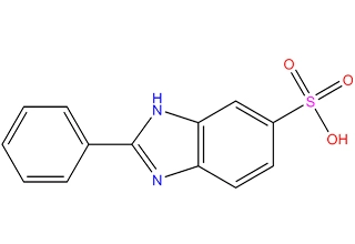 2-phenyl-1H-benzimidazole-5-sulphonic asit