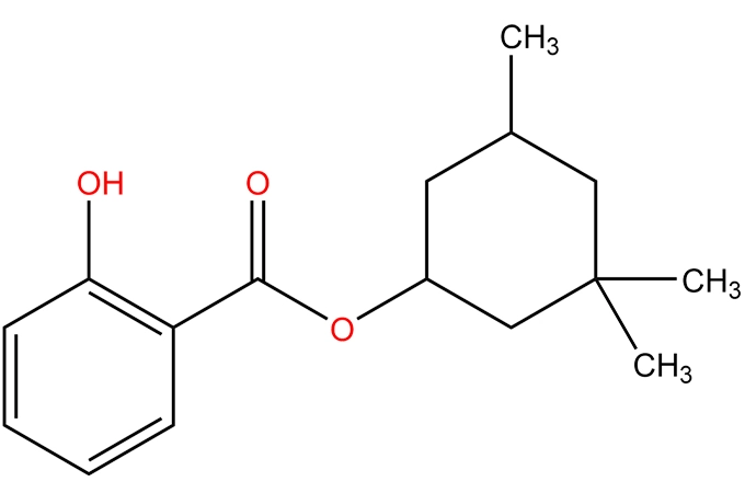 3,3, 5-trimetilsikloheksil salisilat