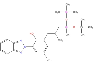 2-(benzotriazol-2-yl)-4-metil-6-[2-metil-3-[metil-bis (trimetilsililoksi) silil] propil] fenol