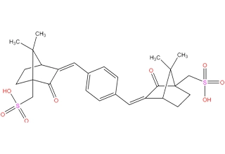 Terephthalylidene dicamphor sülfonik asit