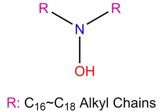 Bis (hidrojene tallow C16-18-alkyl) hidroksilamin