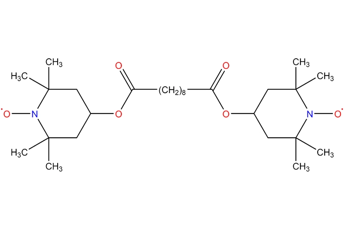 4,4 '-[(1,10-dioxcane cane-1,10-diyl)bis (oksi)]bis(2,2, 6,6-tetrametilpiperidin-1-oksidanyl)