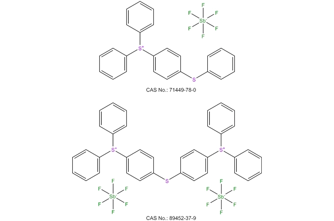 Karışık tip trifenil sülfonyum hexafluoroantimonate tuz